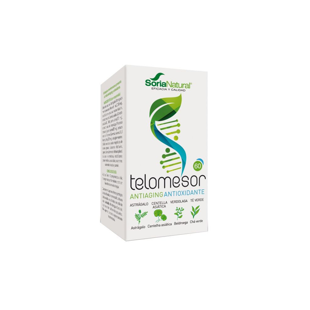 Comprar TELOMESOR 60 COMP SORIA NATURAL online - Farmacia Coliseum