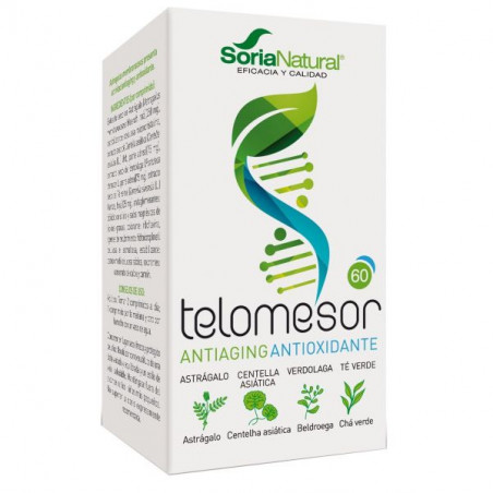 Comprar TELOMESOR 60 COMP SORIA NATURAL online - Farmacia Coliseum