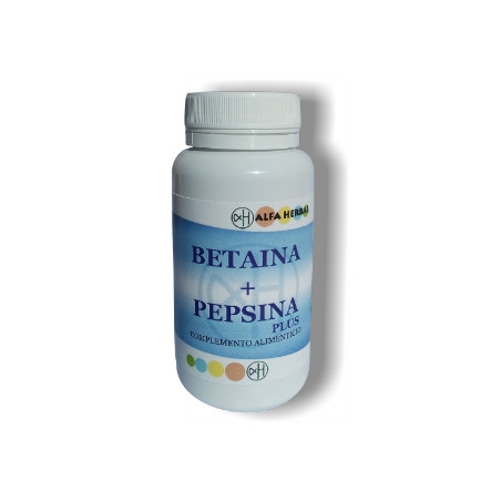 Comprar online BETAINA + PEPSINA 60 CAPS ALFA HERBAL - Farmacia Coliseum