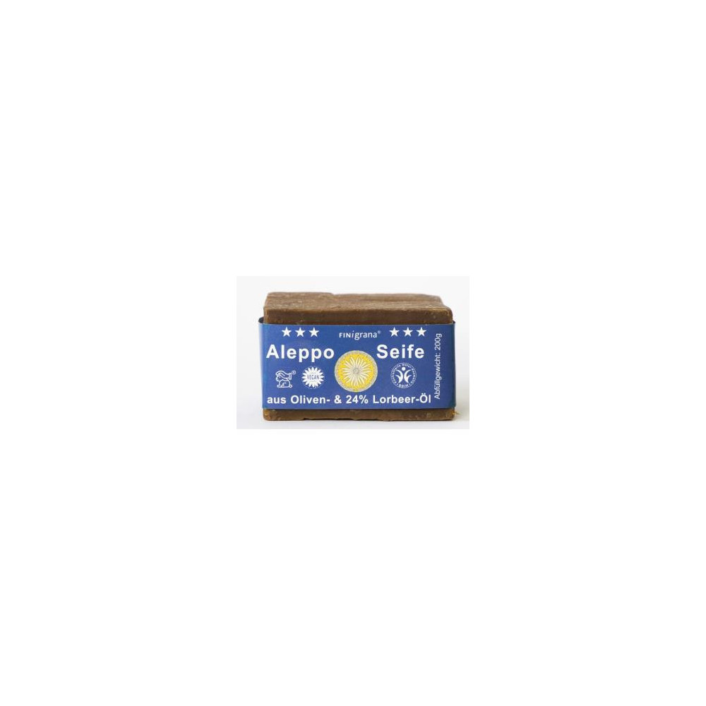 Comprar JABON ALEPO 24% LAUREL 200 G - Farmacia Coliseum