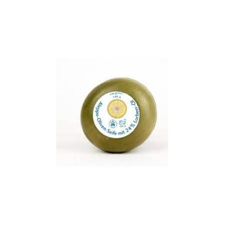 Comprar online JABON REDONDO ALEPO 24% LAUREL 100 G- Farmacia Coliseum