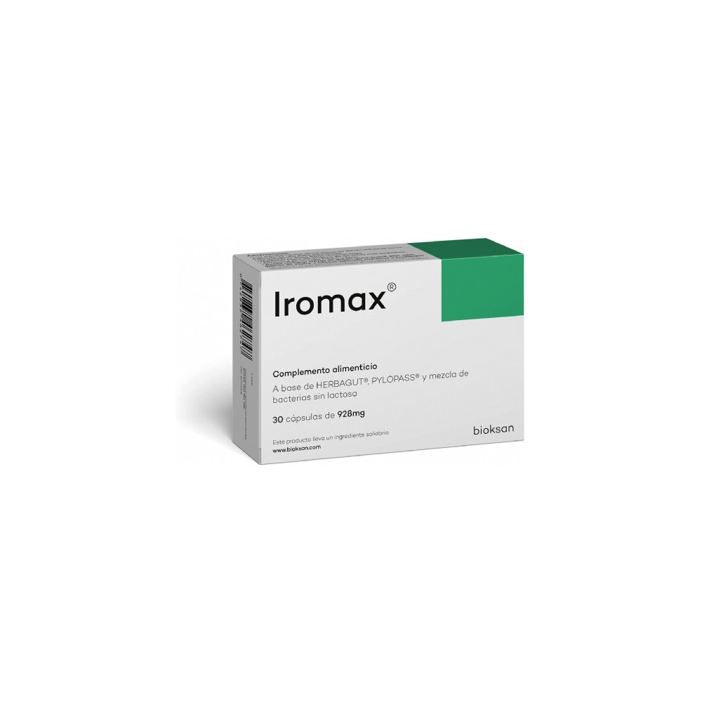 Comprar IROMAX 30 CAP BIOKSAN online - Farmacia Coliseum