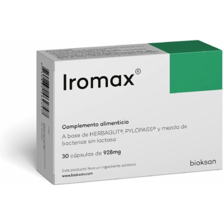 Comprar IROMAX 30 CAP BIOKSAN online - Farmacia Coliseum