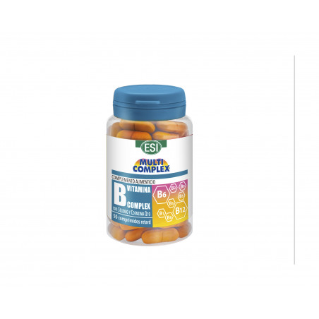 Comprar online VITAMINA B COMPLEX 50 COMP RETARD TREPAT DIET ESI - Farmacia Coliseum