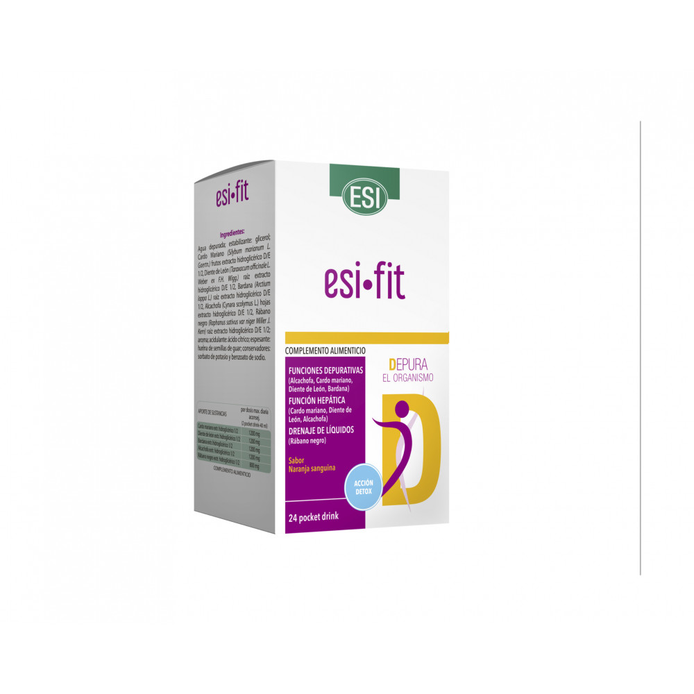 Comprar online ESI FIT DEPURA POCKET DRINK 24 SOBRES TREPAT DIET