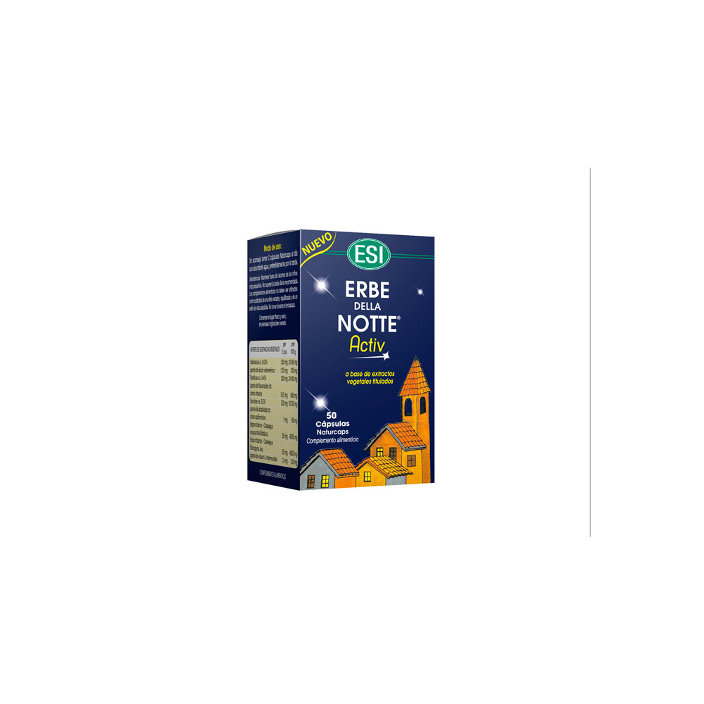 Comprar online ERBE NOTTE ACTIV 50 CAP TREPAT DIET - Farmacia Coliseum