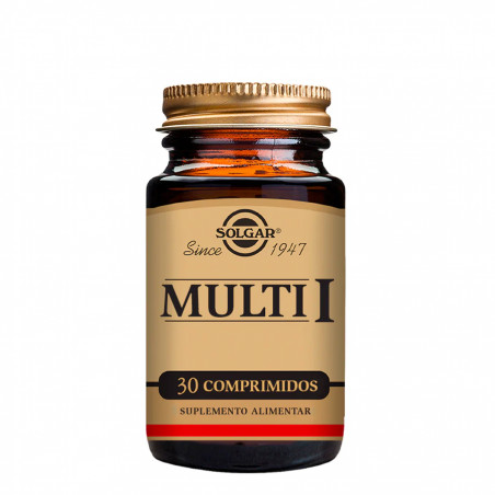 Comprar MULTI-I 30 COMP SOLGAR online - Farmacia Coliseum