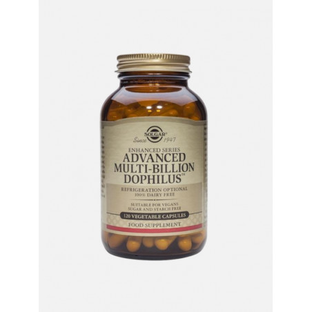 Comprar MULTI BILLION DOPHILUS 120 CAP SOLGAR online-Farmacia Coliseum