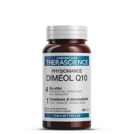 Comprar DIMEOL Q10 60 COMP PHYSIOMANCE THERASCIENCE- Farmacia Coliseum
