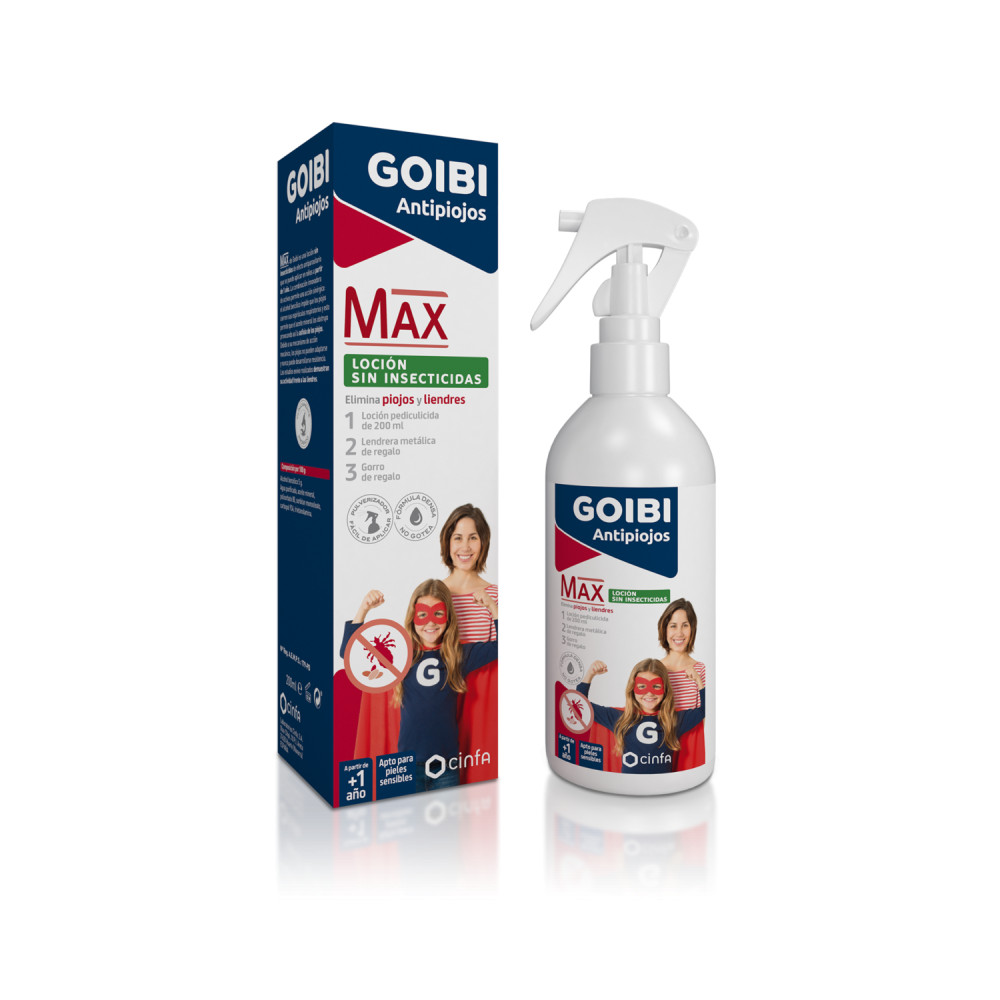 Comprar GOIBI MAX LOCION 200 ML SIN INSECTICTICIDA online - Coliseum