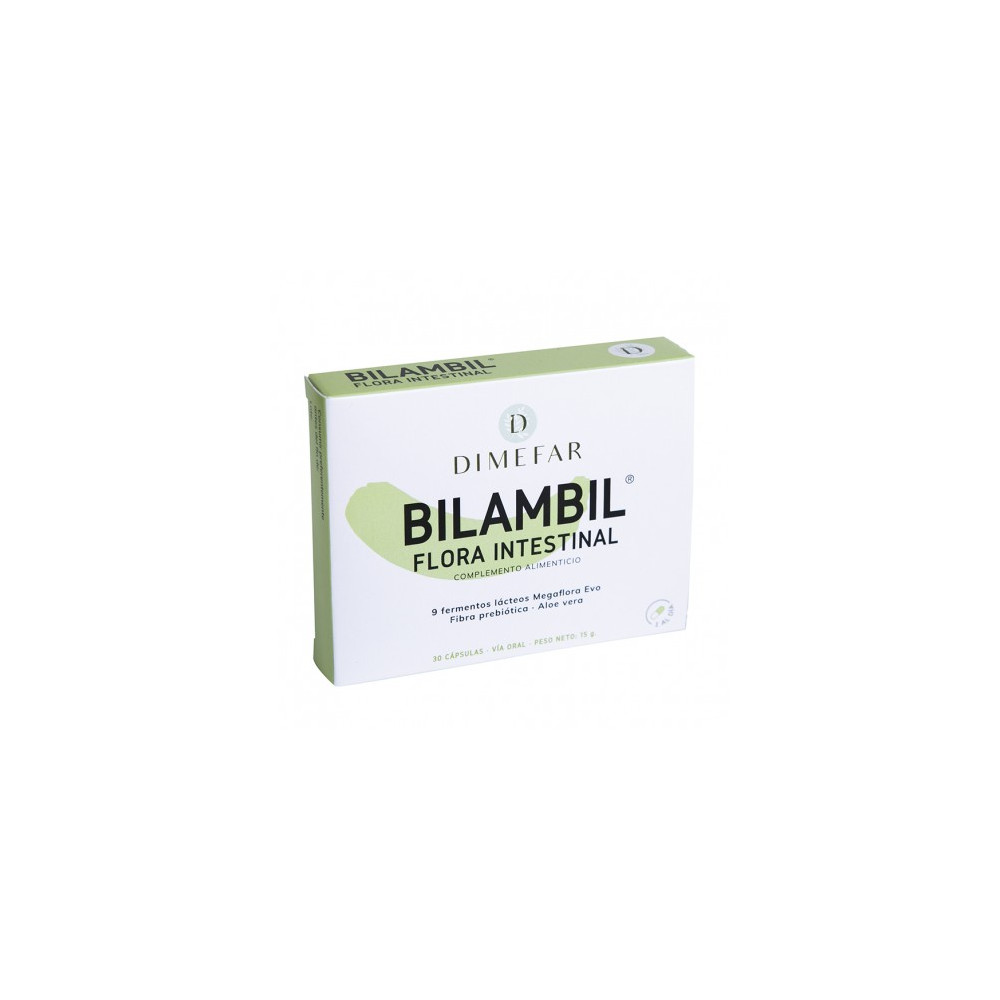 Comprar BILAMBIL SIMBIOTICO 30 CAPS DIMEFAR online - Farmacia Coliseum