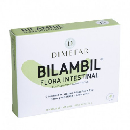Comprar BILAMBIL SIMBIOTICO 30 CAPS DIMEFAR online - Farmacia Coliseum