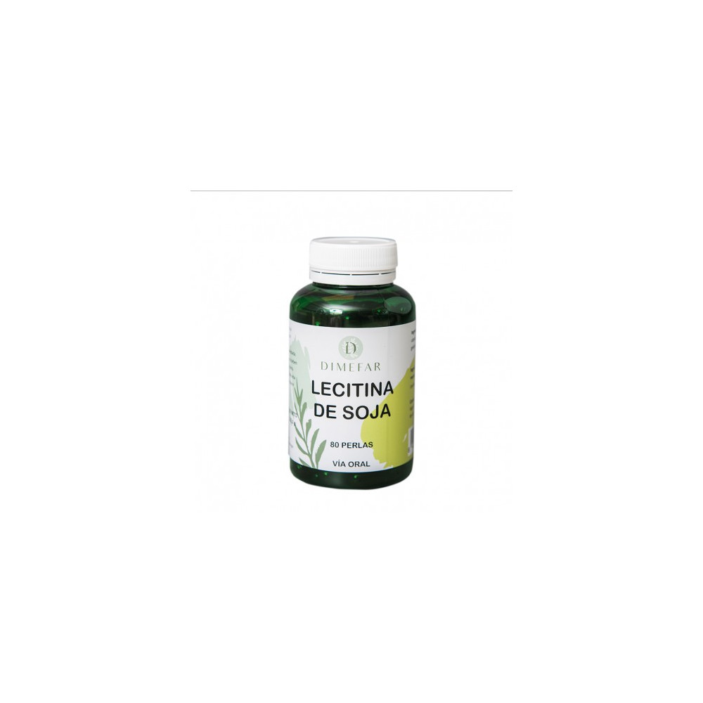 Comprar LECITINA DE SOJA 80 PERLAS DIMEFAR online - Farmacia Coliseum