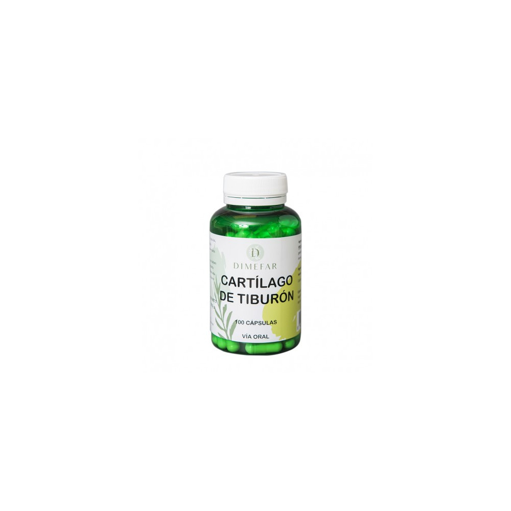 Comprar CARTILAGO TIBURON 100 CAP DIMEFAR online - Farmacia Coliseum