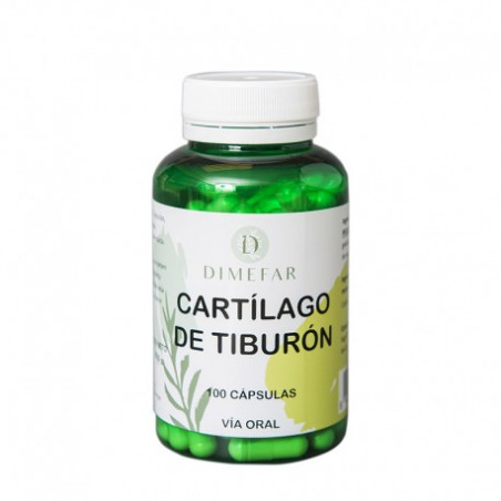 Comprar CARTILAGO TIBURON 100 CAP DIMEFAR online - Farmacia Coliseum