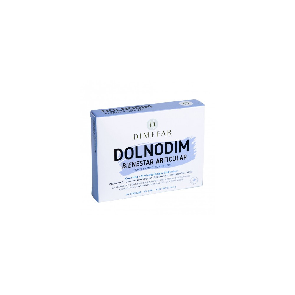Comprar online DOLNODIM 20 CAP DIMEFAR - Farmacia Coliseum