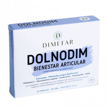 Comprar online DOLNODIM 20 CAP DIMEFAR - Farmacia Coliseum