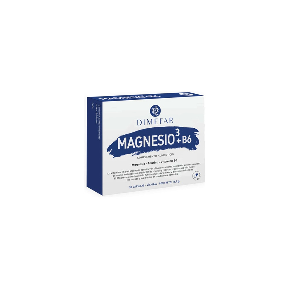 Comprar online MAGNESIO3 B6 30 CAP DIMEFAR - Farmacia Coliseum