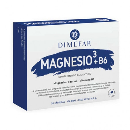 Comprar online MAGNESIO3 B6 30 CAP DIMEFAR - Farmacia Coliseum