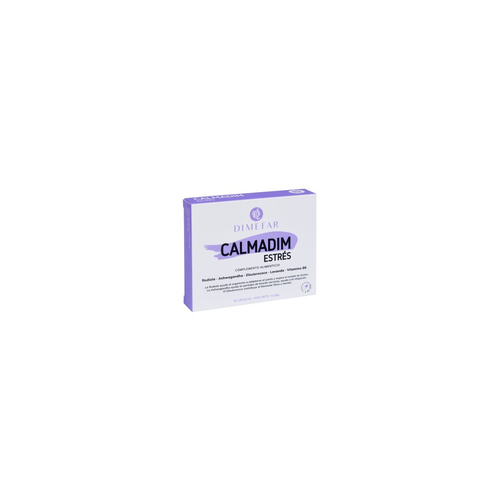 Comprar online CALMADIM ESTRES 30 CAP DIMEFAR - Farmacia Coliseum