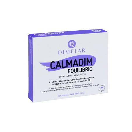 Comprar online CALMADIM EQUILIBRIO 30 CAP DIMEFAR - Farmacia Coliseum