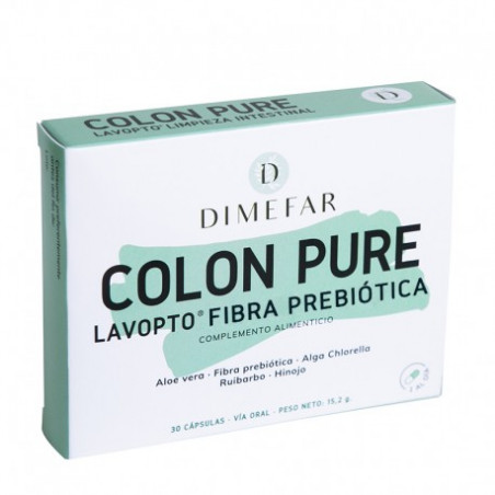 Comprar online COLON PURE - LAVOPTO 30 CAP DIMEFAR - Farmacia Coliseum
