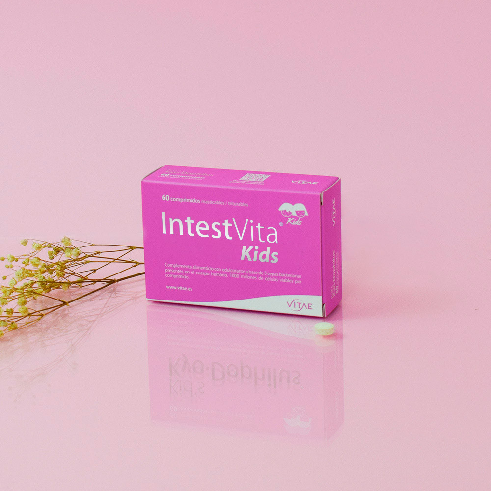 Comprar INTESTVITA KIDS 60 COMPRIMIDOS VITAE online -Farmacia Coliseum