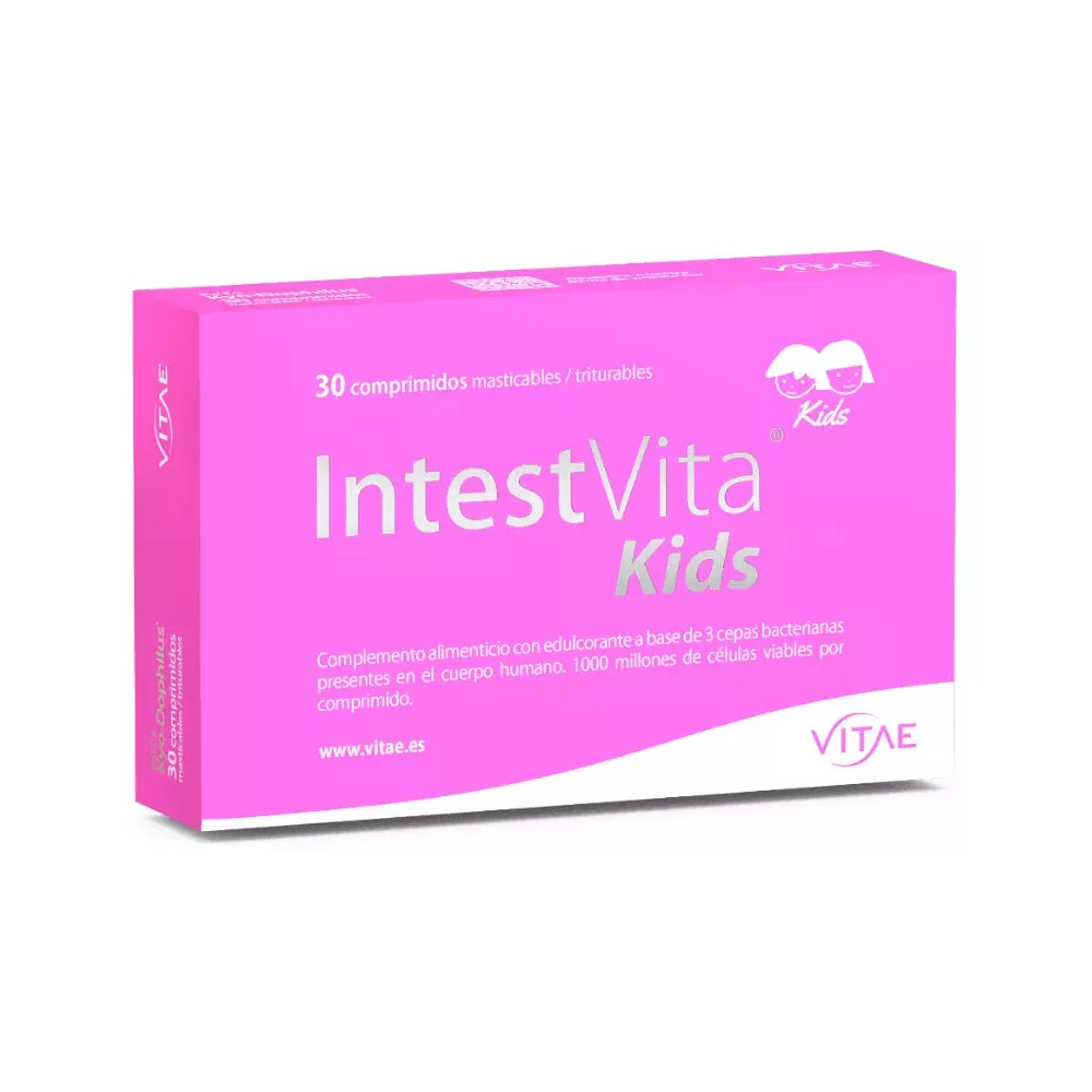 Comprar INTESTVITA KIDS 30 COMPRIMIDOS VITAE online -Farmacia Coliseum