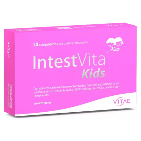 Comprar INTESTVITA KIDS 30 COMPRIMIDOS VITAE online -Farmacia Coliseum