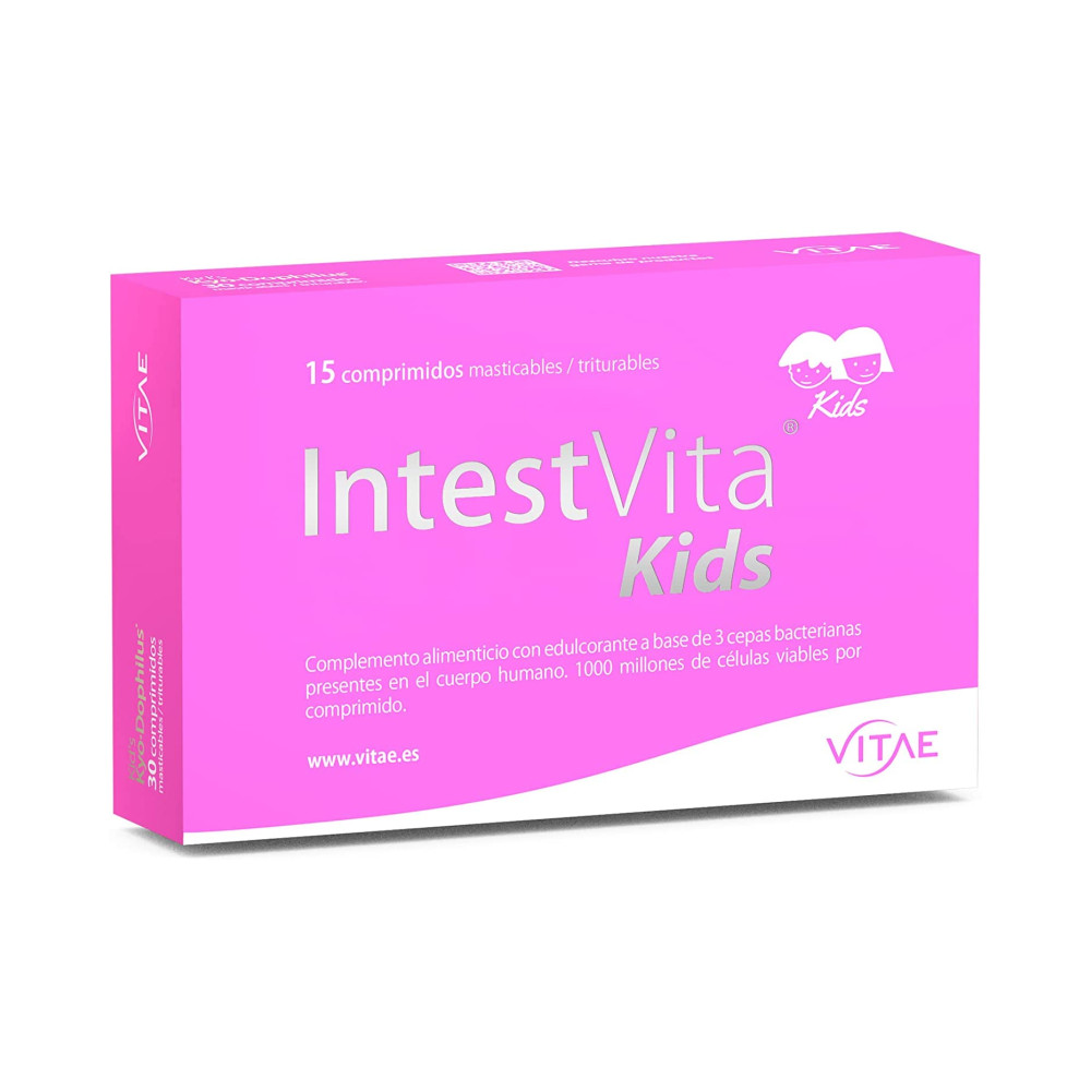 Comprar INTESTVITA KIDS 15 COMPRIMIDOS VITAE online- Farmacia Coliseum