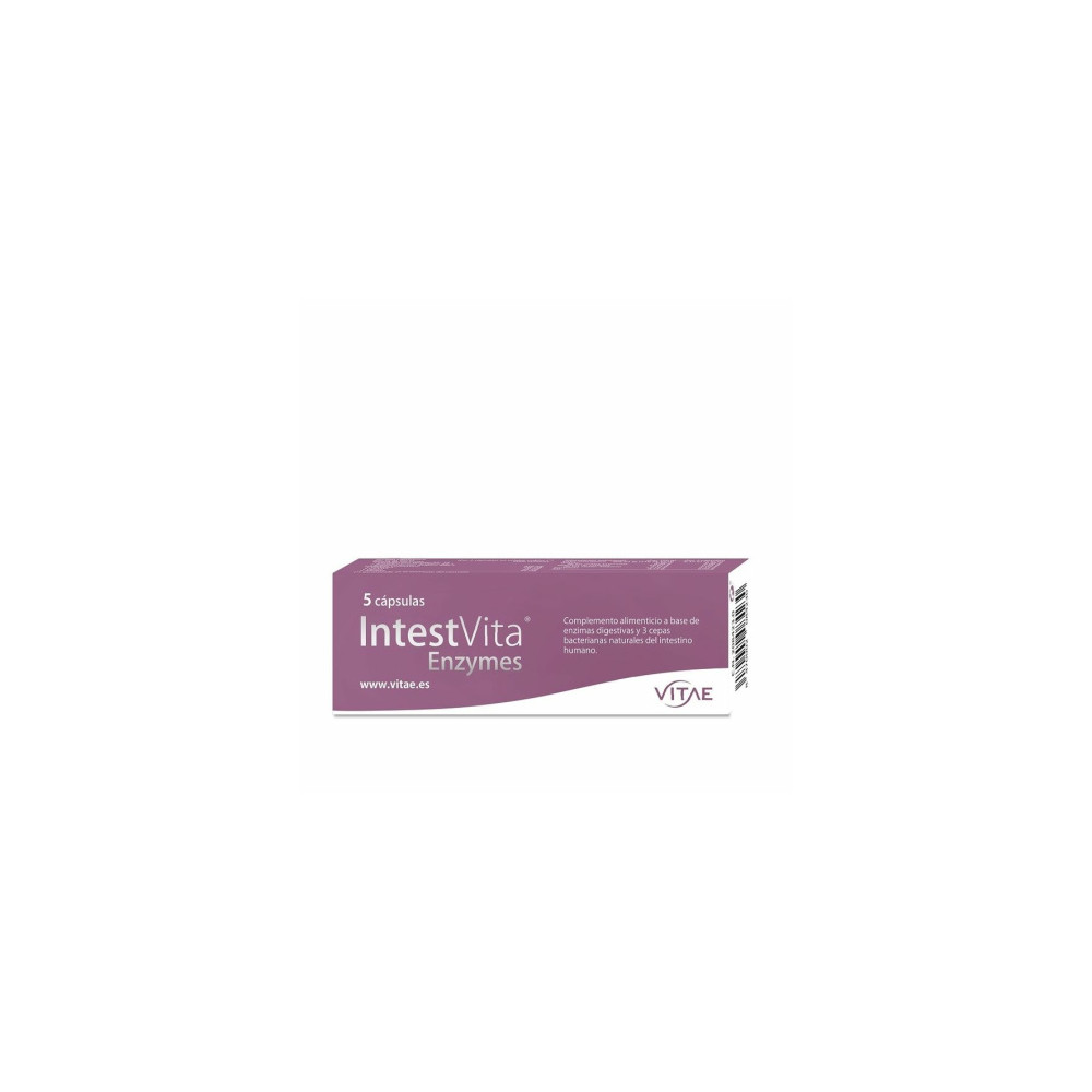 Comprar INTESTVITA ENZYMES 5 CAP VITAE online - Farmacia Coliseum