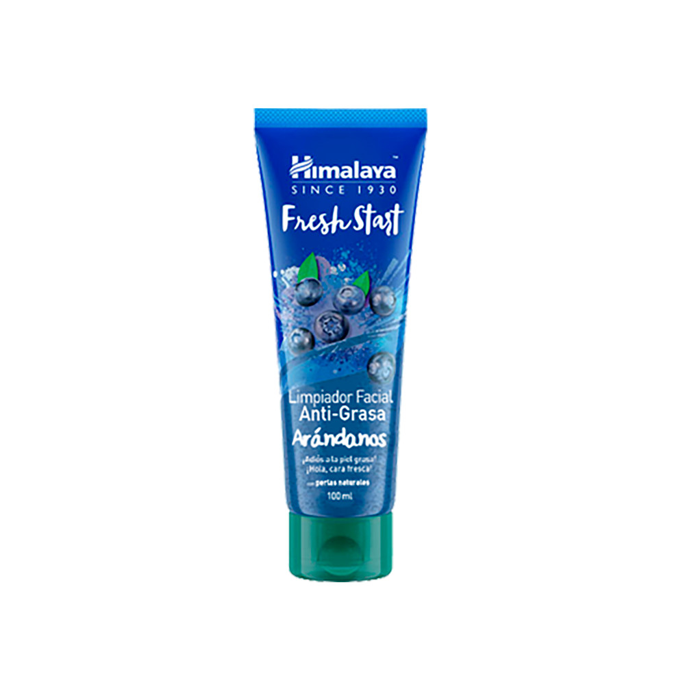 LIMPIADOR FACIAL FRESH START ARANDANO 100 ML PIEL GRASA HIMALAYA