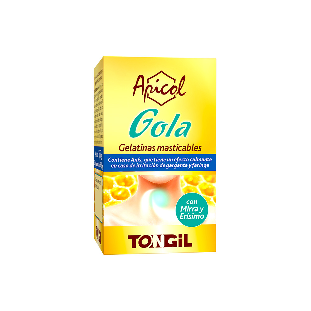 Comprar APICOL GOLA 24 GELATINAS MASTICABLES - Farmacia Coliseum