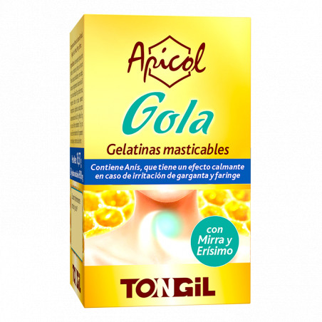 Comprar APICOL GOLA 24 GELATINAS MASTICABLES - Farmacia Coliseum