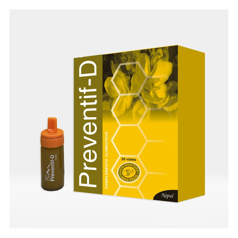 Comprar PREVENTIF -D 20 VIALS NEPAL para reforzar defensas