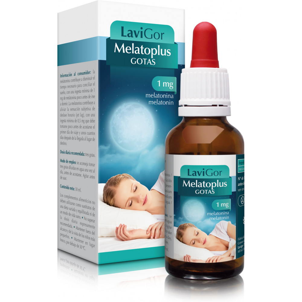 Comprar online Melatoplus 30ml gotas LaviGor - Farmacia Coliseum