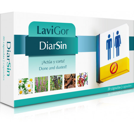 Comprar DiarSin 20 cap LaVigor online - Farmacia Coliseum