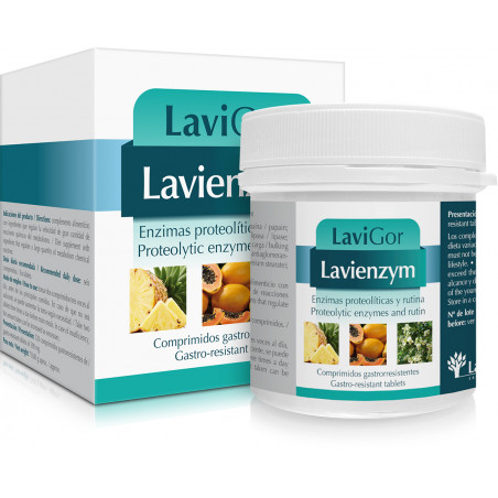Comprar LAVIENZYM 120 GRAGEAS LAVIGOR online - Farmacia Coliseum