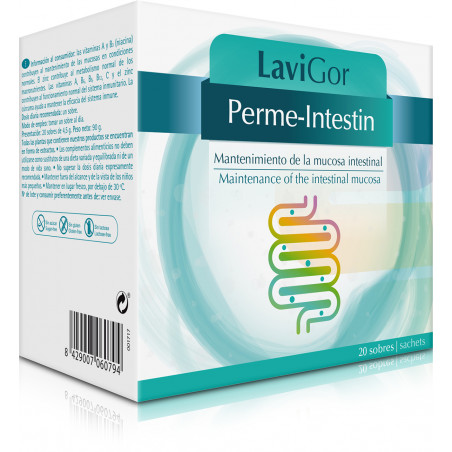 Comprar PERMEINTESTIN 20 SOBRES LAVIGOR online - Farmacia Coliseum