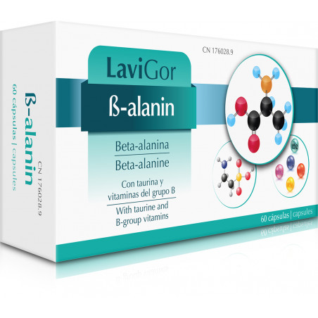 Comprar BETA ALANIN 60 CAP LAVIGOR online - Farmacia Coliseum