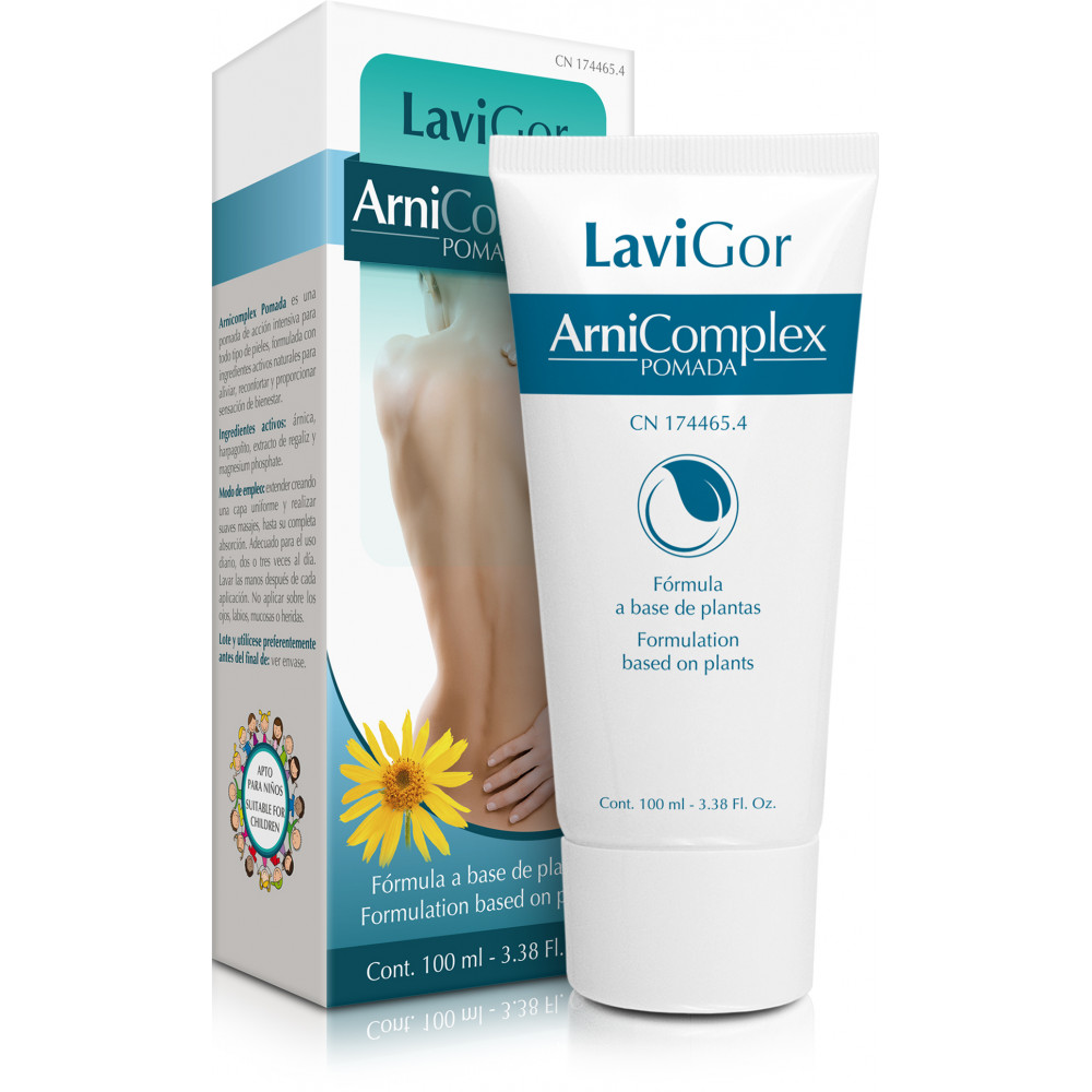 Comprar online ARNICOMPLEX POMADA 100 ML LAVIGOR - Farmacia Coliseum