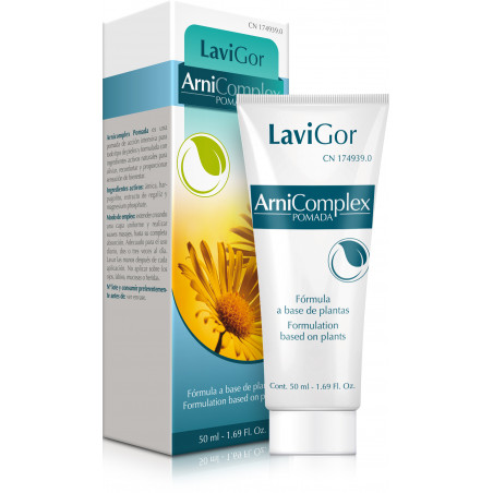 Comprar ARNICOMPLEX POMADA 50 ML LAVIGOR online - Farmacia Coliseum