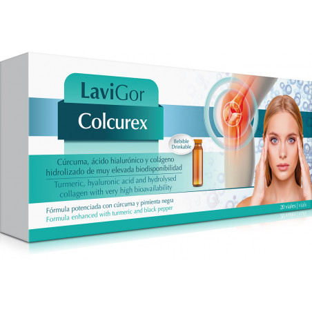 Comprar online Colcurex 20 viales 10ml Lavigor - Farmacia Coliseum