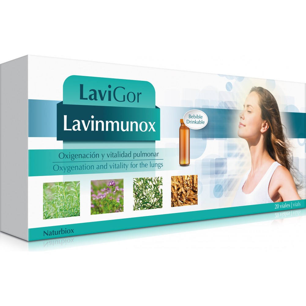 Comprar Lavinmunox 20 viales LaviGor online - Farmacia Coliseum
