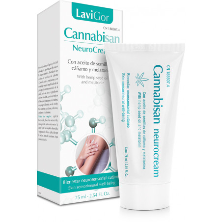 Comprar CANNABISAN NEUROCREAM 75 ML LAVIGOR online - Farmacia Coliseum