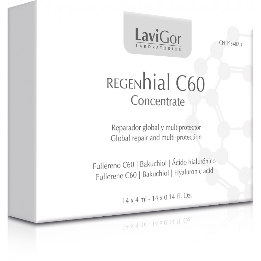 Comprar Regenhial C60 Concentrate 14 x 4ml LaviGor - Farmacia Coliseum