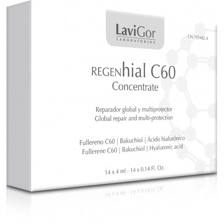 Comprar Regenhial C60 Concentrate 14 x 4ml LaviGor - Farmacia Coliseum