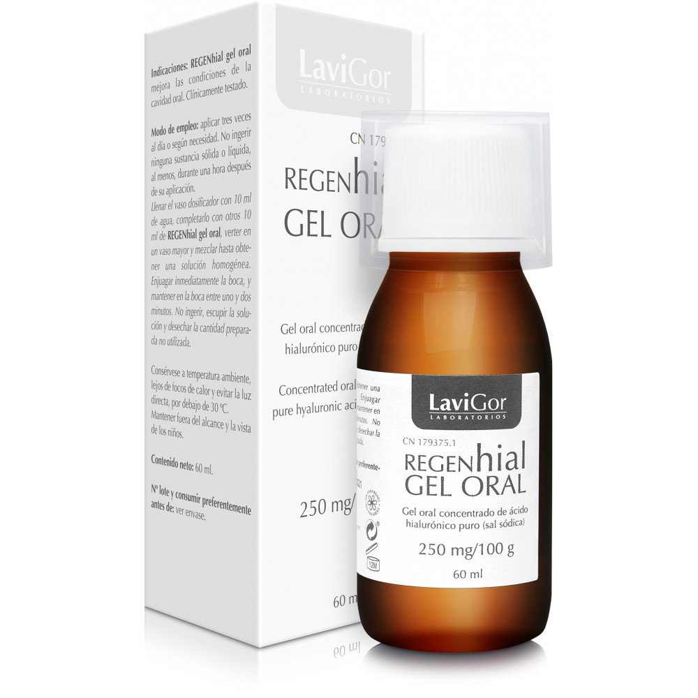 Comprar REGENHIAL GEL ORAL 60 ML LAVIGOR online - Farmacia Coliseum