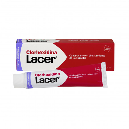 Comprar CLORHEXIDINA LACER PASTA 75 ML online - Farmacia Coliseum
