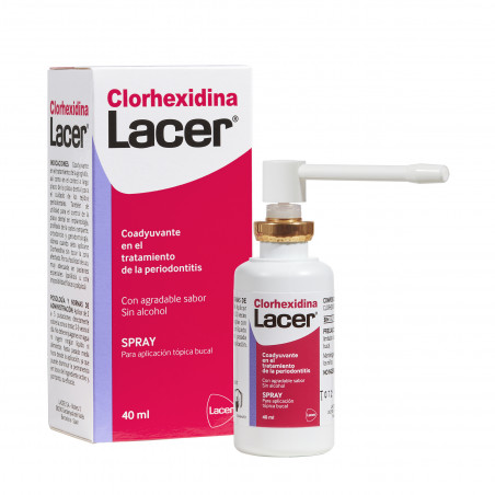 Comprar online CLORHEXIDINA LACER SPRAY 40 ML - Farmacia Coliseum